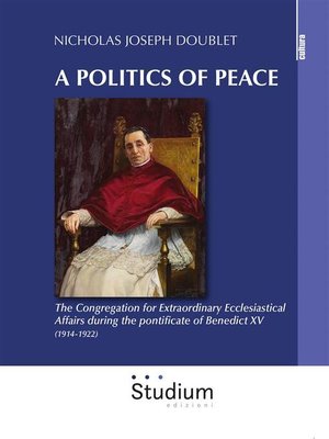 cover image of A politcs of peace